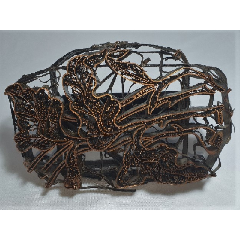 Oude metalen Batik stempel